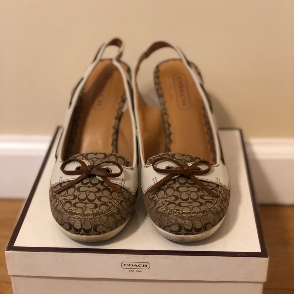 COACH platform summer shoe